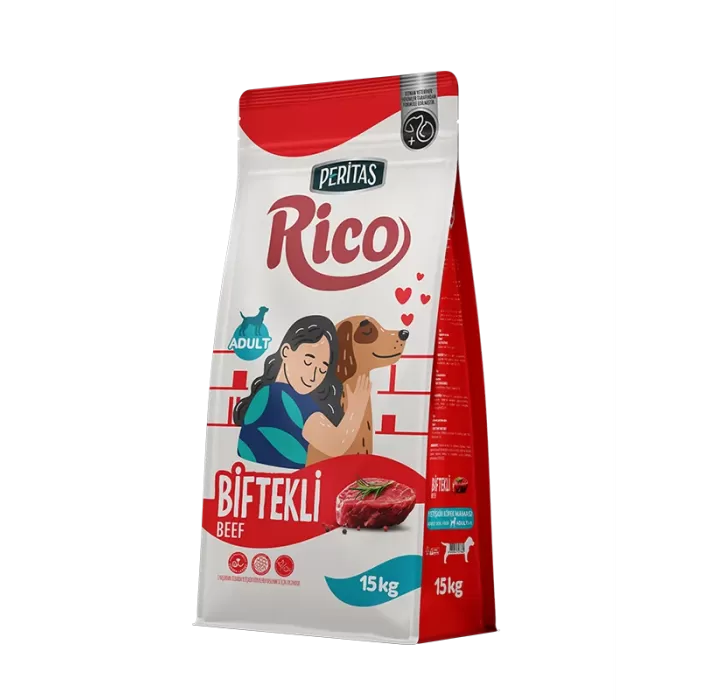 RICO Biftekli Yetişkin Köpek 15kg