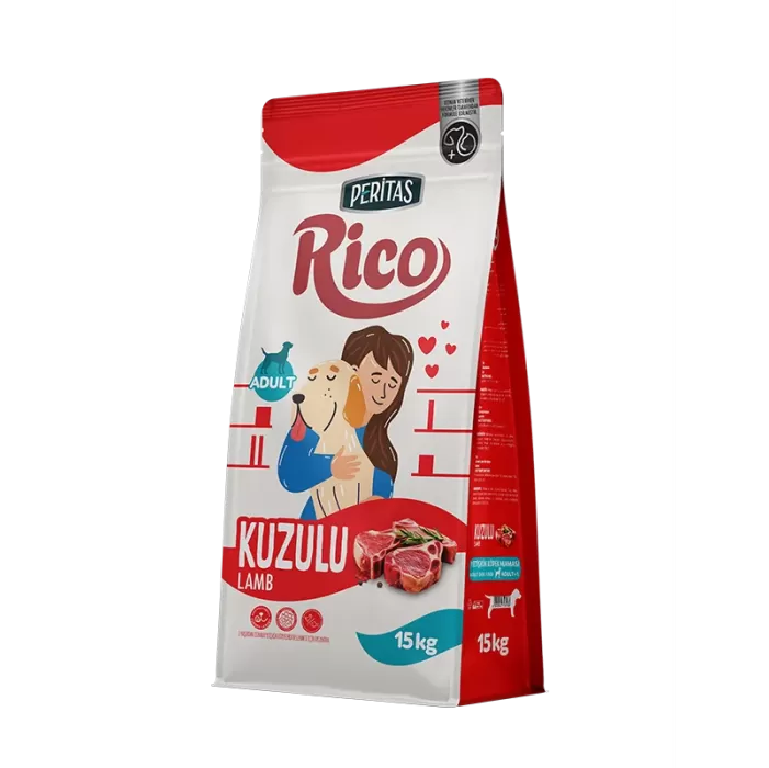 RICO Kuzu Etli Yetişkin Köpek 15kg