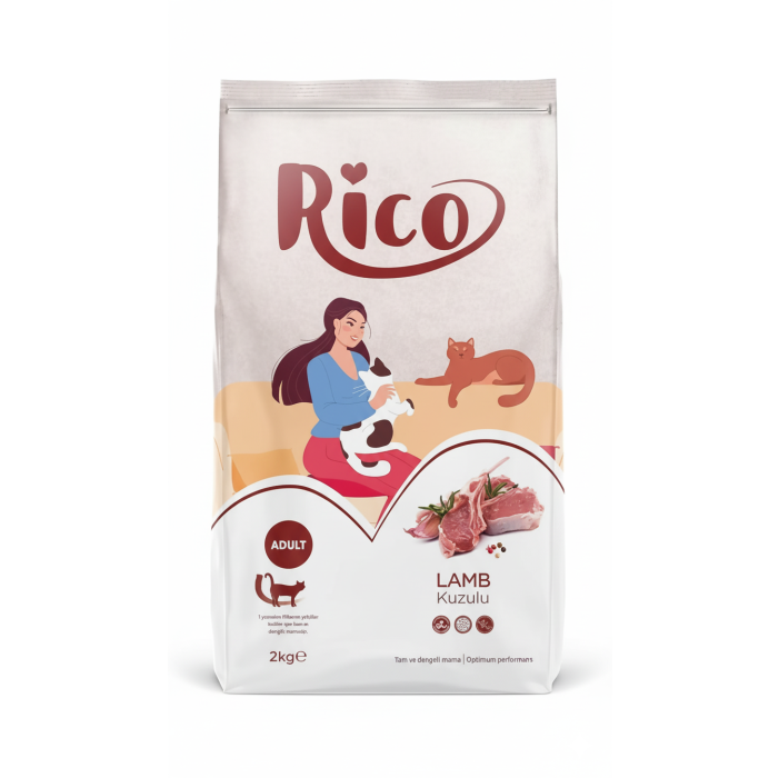 RICO Kuzu Etli Yetişkin Kedi 2kg