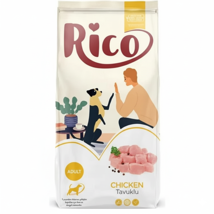 RICO Tavuklu Yetişkin Köpek 3 kg