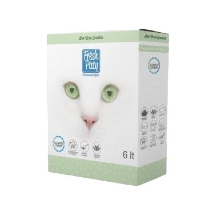 Fresh Paty Kedi Kumu Aloe Vera Kokulu - 6 lt