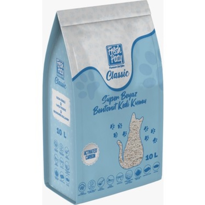 Fresh Paty Kedi Kumu Classic (Active Carbon)- 10 lt torba