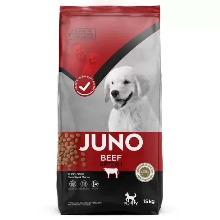 JUNO Sığır Etli Yavru Köpek 15kg