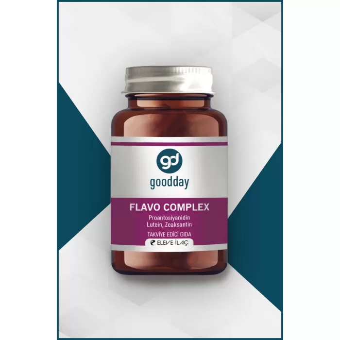 GOODDAY FLAVO COMPLEX 60 TABLET TAKVİYE EDİCİ GIDA