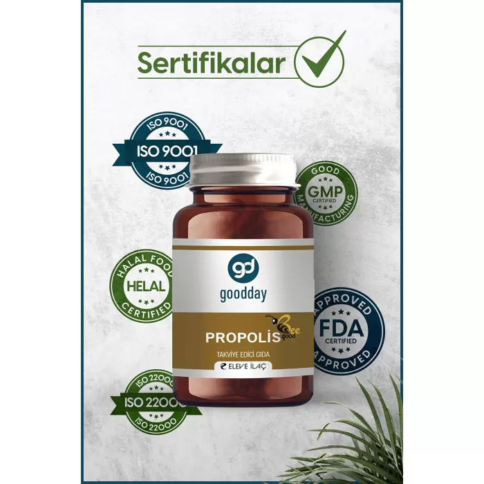 Goodday Propolis Besin Takviyesi %70 Saf Propolis