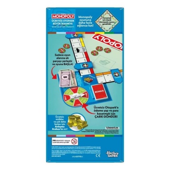 Nessiworld G0718 Monopoly Ücretsiz Otopark İkramiyesi - Genişletme Paketi