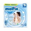 HediyeCantam Molfix Bebek Bezi Fırsat Paketi 2 Beden 3-6 Kg 80 Adet