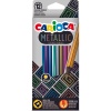 HediyeCantam Carioca Metalik Kuru Boya Kalemi 12Li