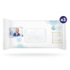 HediyeCantam Sleepy Bio Natural Islak Havlu Mendil 3x40 120 Yaprak