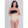 Agraflı Yüksek Bel Slip Korse  HC5521 Ten