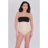 Agraflı Yüksek Bel Slip Korse  HC5521 Ten