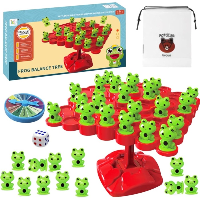Frog Kurbağa Denge Oyunu Frog Shaky Frog