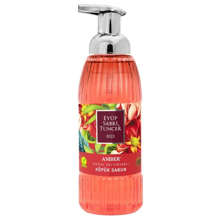 HediyeCantam Eyüp Sabri Tuncer Doğal Zeytinyağlı Köpük Sabun 500 ml Amber