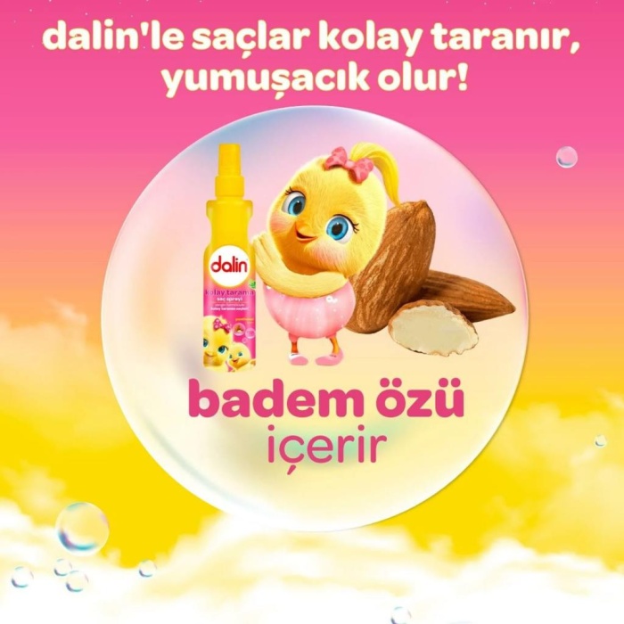 HediyeCantam Dalin Kolay Tarama Spreyi Badem Yağlı 200 ml