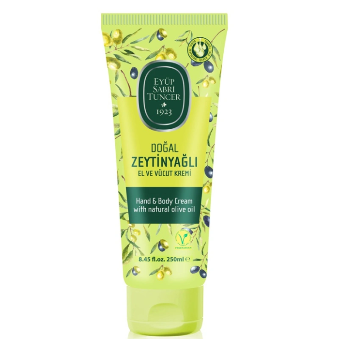 HediyeCantam Eyüp Sabri Tuncer Doğal Zeytinyağlı El ve Vücut Kremi 250ml