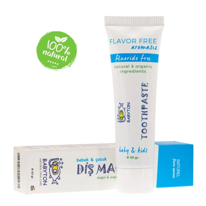 HediyeCantam Babyton Organik Doğal Natural Diş Macunu 50 Gr