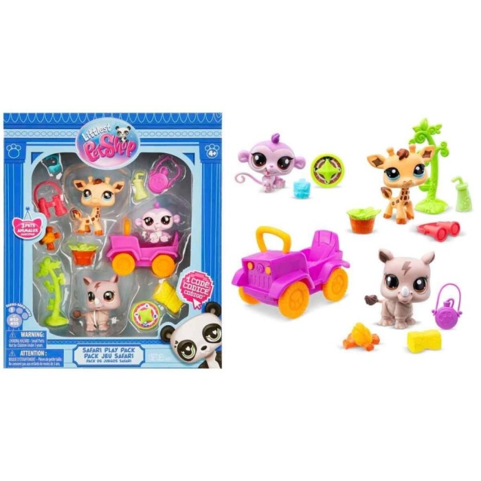HediyeCantam 5240 Littlest Pet Shop Minişler Safari Oyun Seti S1 -Sunman