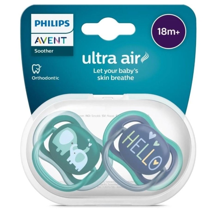 HediyeCantam Philips Avent Ultra Air Emzik 18+ Ay Erkek