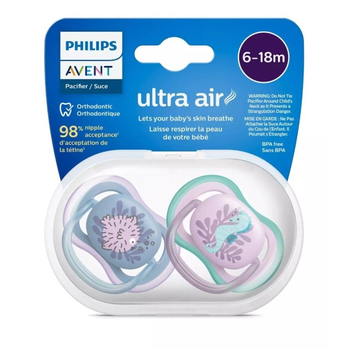 HediyeCantam Philips Avent Ultra Air Emzik 6-18 Ay Kız