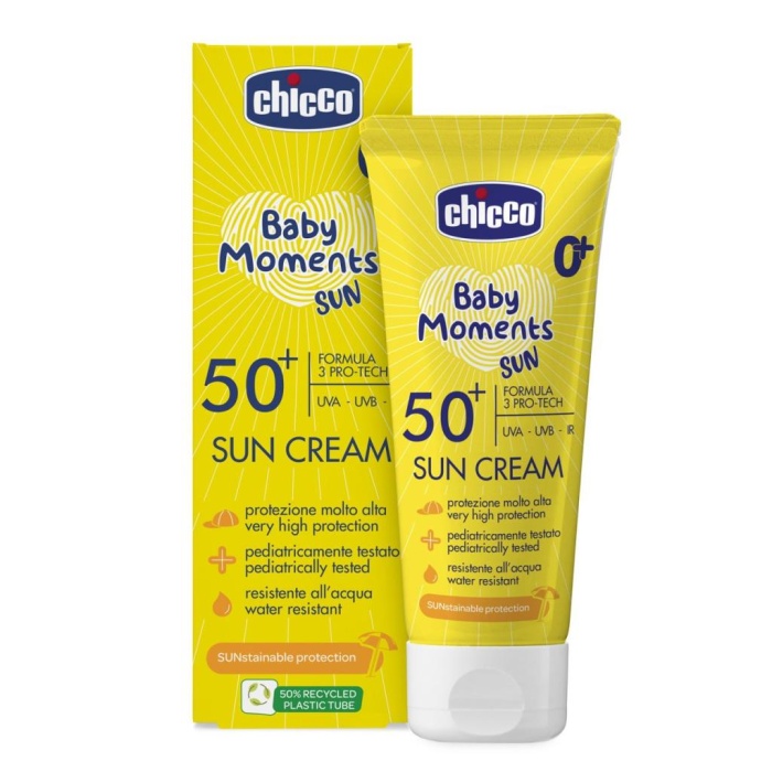 HediyeCantam Chicco Baby Moments Sun Güneş Kremi Spf 50+ 75 ml + After Sun Hediye