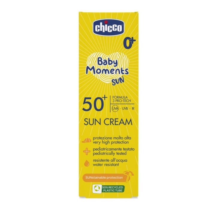 HediyeCantam Chicco Baby Moments Sun Güneş Kremi Spf 50+ 75 ml + After Sun Hediye