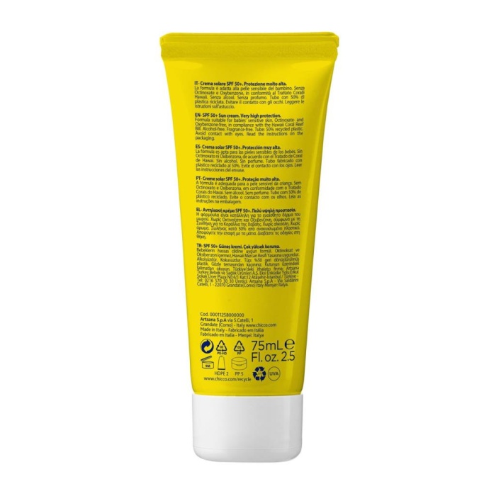HediyeCantam Chicco Baby Moments Sun Güneş Kremi Spf 50+ 75 ml + After Sun Hediye