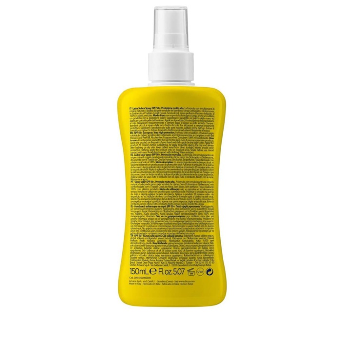 HediyeCantam Chicco Baby Moments Sun Güneş Sprey Spf 50+ 150 ml + After Sun Hediye