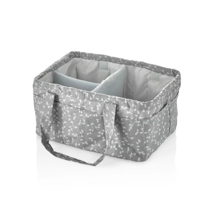 HediyeCantam BabyJem Katlamalı Anne & Bebek Organizer 795 Gri Çiçek