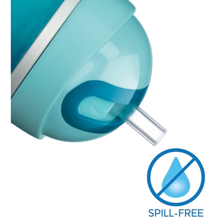 HediyeCantam Chicco Isı Yalıtımlı Sport Pipetli Bardak 14 Ay+ Erkek Mavi