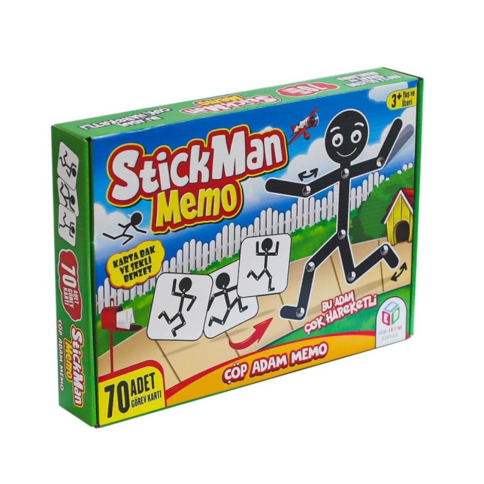 HediyeCantam HED 109 Çöp Adam Stick Man Oyunu -Hobi Oyuncak