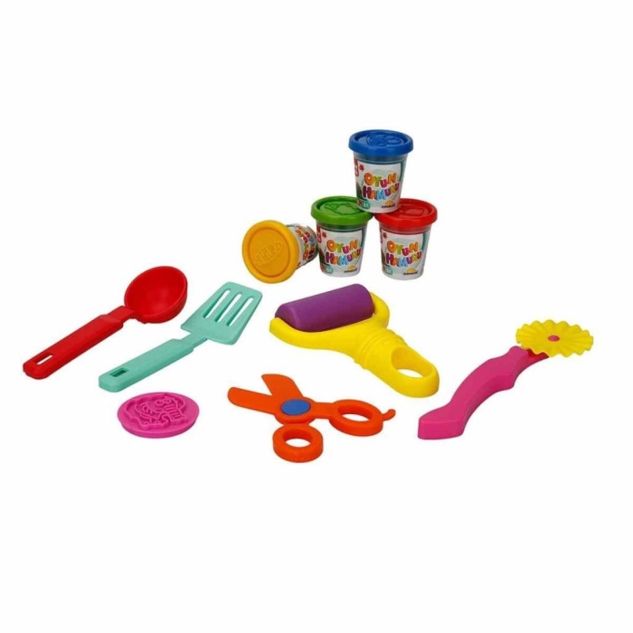 HediyeCantam 30992 Crafy Oyun Hamuru Tasarım Seti 200 g - 10 Parça -Sunman