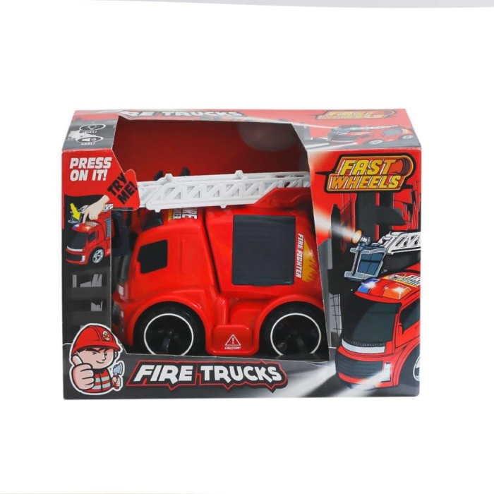 HediyeCantam ER-243 Fast Wheels İtfaiye Kamyonu -Erdem Oyuncak