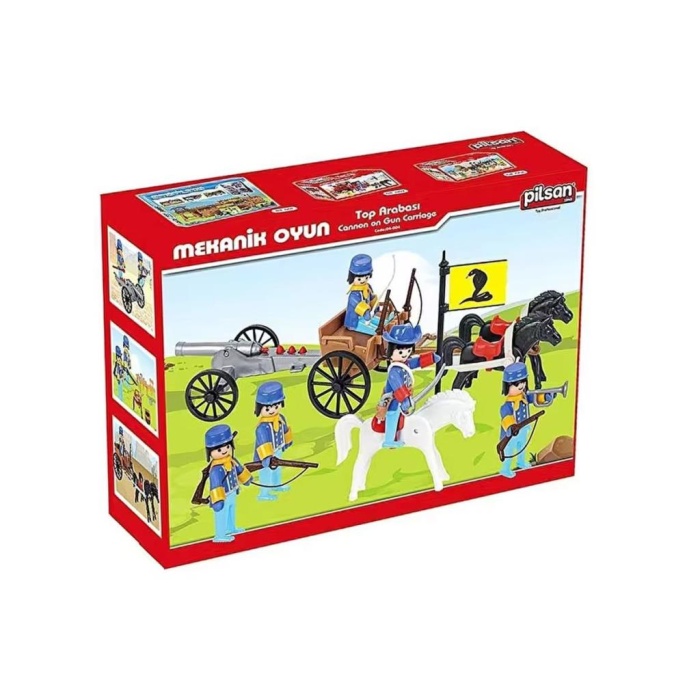 Nessiworld 04 004 Mini Mekanik Seri 4 Top Arabası -Pilsan Oyuncak