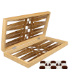 Klasik Tavla 3D Wood Büyük Boy XXL