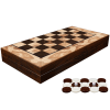Klasik Tavla Ash Wood Büyük Boy
