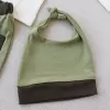 Gentleman Erkek Nakışlı Şapkalı Uzun Kollu Sweat 3lü Erkek Bebek Takımı Yeşil