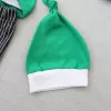 Şımarık Tavşan Nakışlı Şapkalı Uzun Kollu Sweat 3lü Kız-erkek Bebek Takımı Yeşil