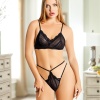 Siyah Bralet Sütyen Takım - B863