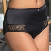 Yüksek Bel Slip Külot Siyah (Hediye Çantam21173)