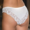 Dantel Detaylı Slip Külot Ekru (Hediye Çantam21371)