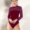 Devore Çıtçıtlı Badi Bordo (Hediye Çantam11850)