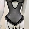 Afrodit Siyah Sexy Jartiyer Takım -1050