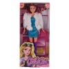HediyeCantam WG-66770 Parlak Elbiseli Ceketli Bebek 29 cm -Vardem