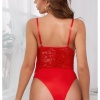 Kırmızı Gece Kıyafeti Gecelik Seksi Erotik Babydoll