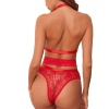Kadın Bacak Bantlı Etekli Takım Seksi Fantazi Jartiyer Takım