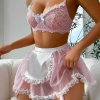HediyeCantam Pembe Cosplay Hizmetçi Takım 18523