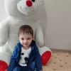 9-12-18-24 Ay Kot Kumaş Kapşonlu Uzun Kol Sweatli Kot Kumaş 3lü Erkek Bebek Takımı
