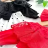 Dantel Yaka Kız Bebek Tulumu % 100 Pamuk