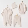 Bear Time 4lü Hastane Çıkışı Light Beige