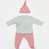 Modal Play With Me 3lü Zıbın Set  Mint